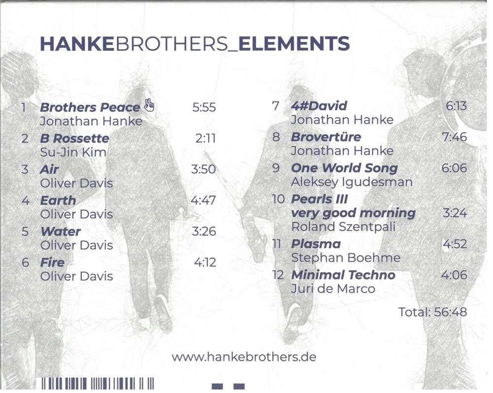 CD: HankeBrothers Elements 