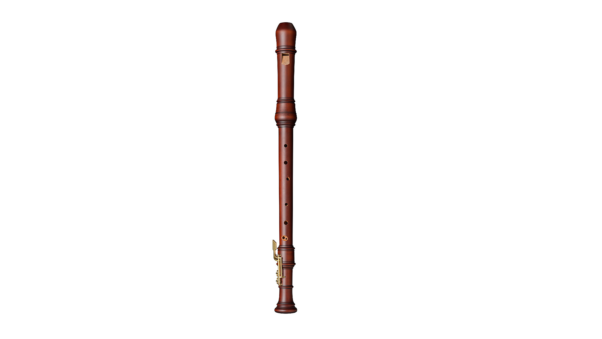 Küng, "SUPERIO", tenor in c', baroque double hole, with double key, pearwood stained