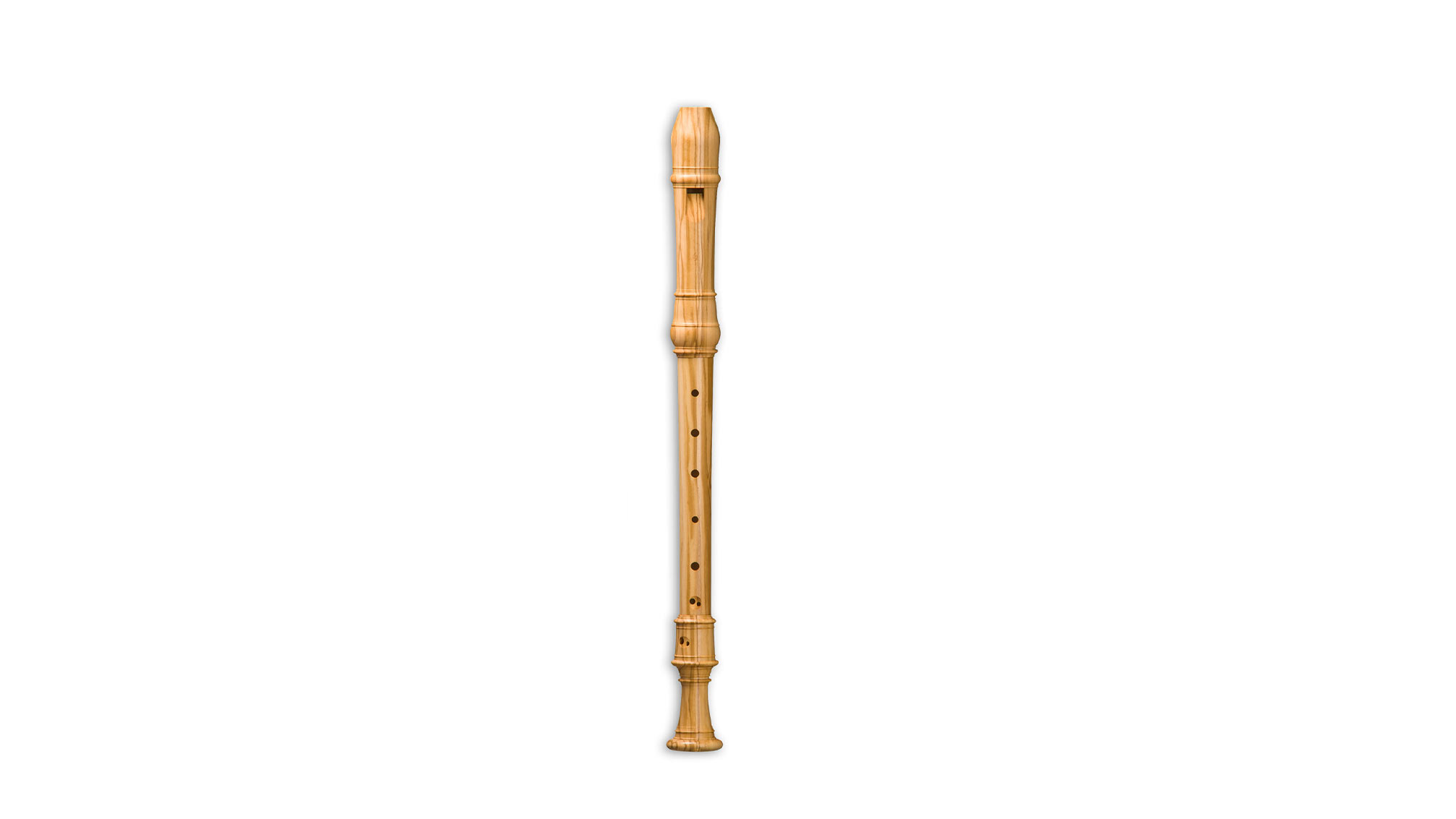 Mollenhauer, "Denner", alto in f', baroque double hole, olive wood