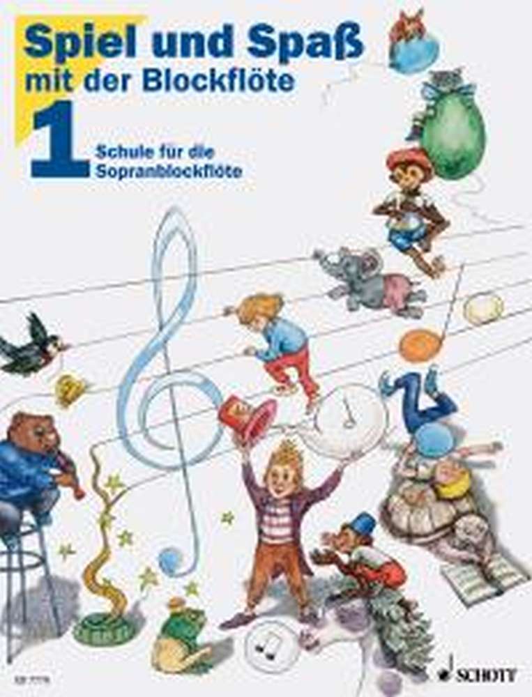 Play and fun with the recorder- school for soprano recorder volume 1