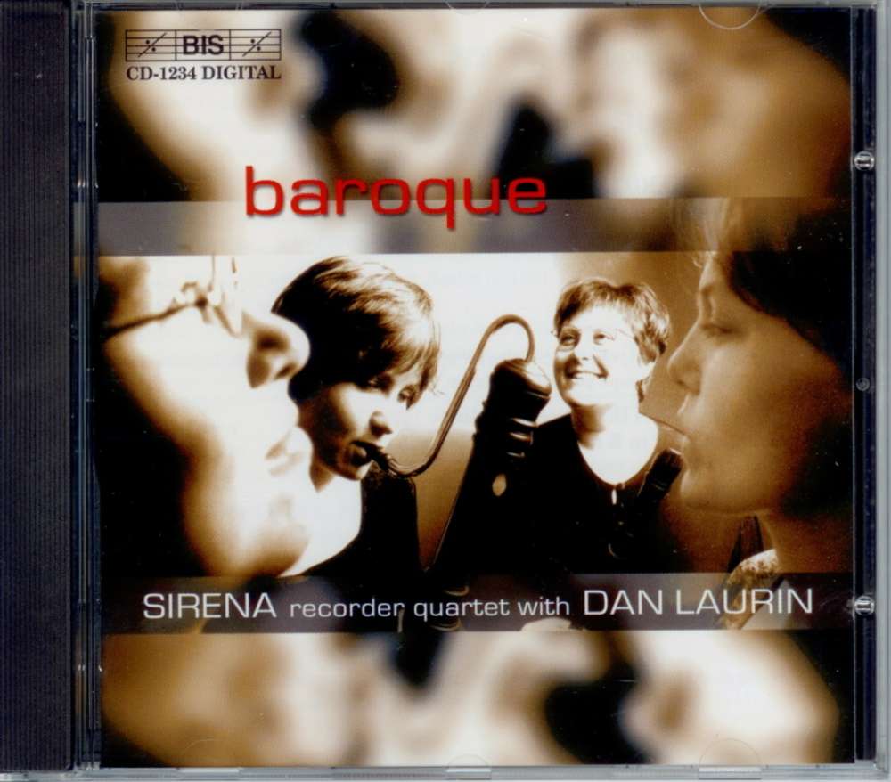 CD: Baroque - Sirena Recorder Quartet, Dan Laurin