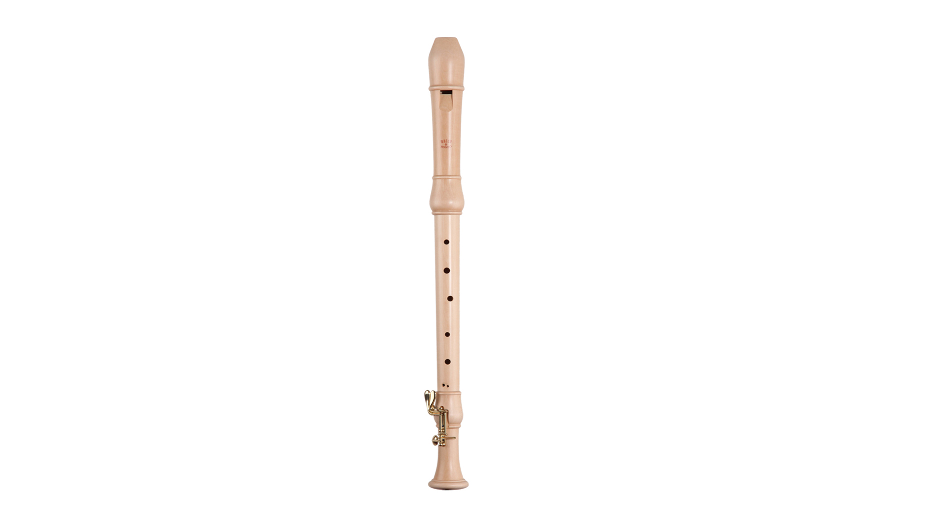 Moeck, "Flauto Rondo", tenor in c', baroque double hole, with double key, maple