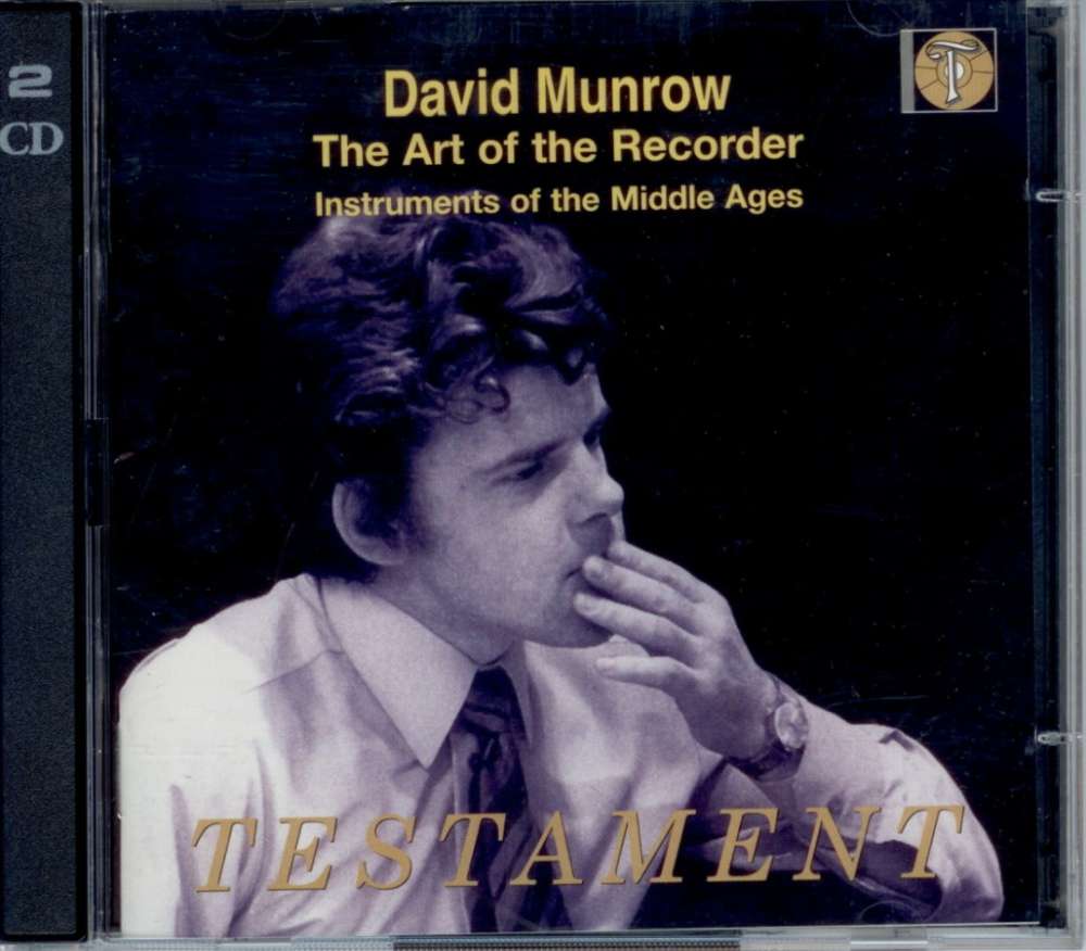 CD: David Munrow - The Art of the Recorder, 2 CDs