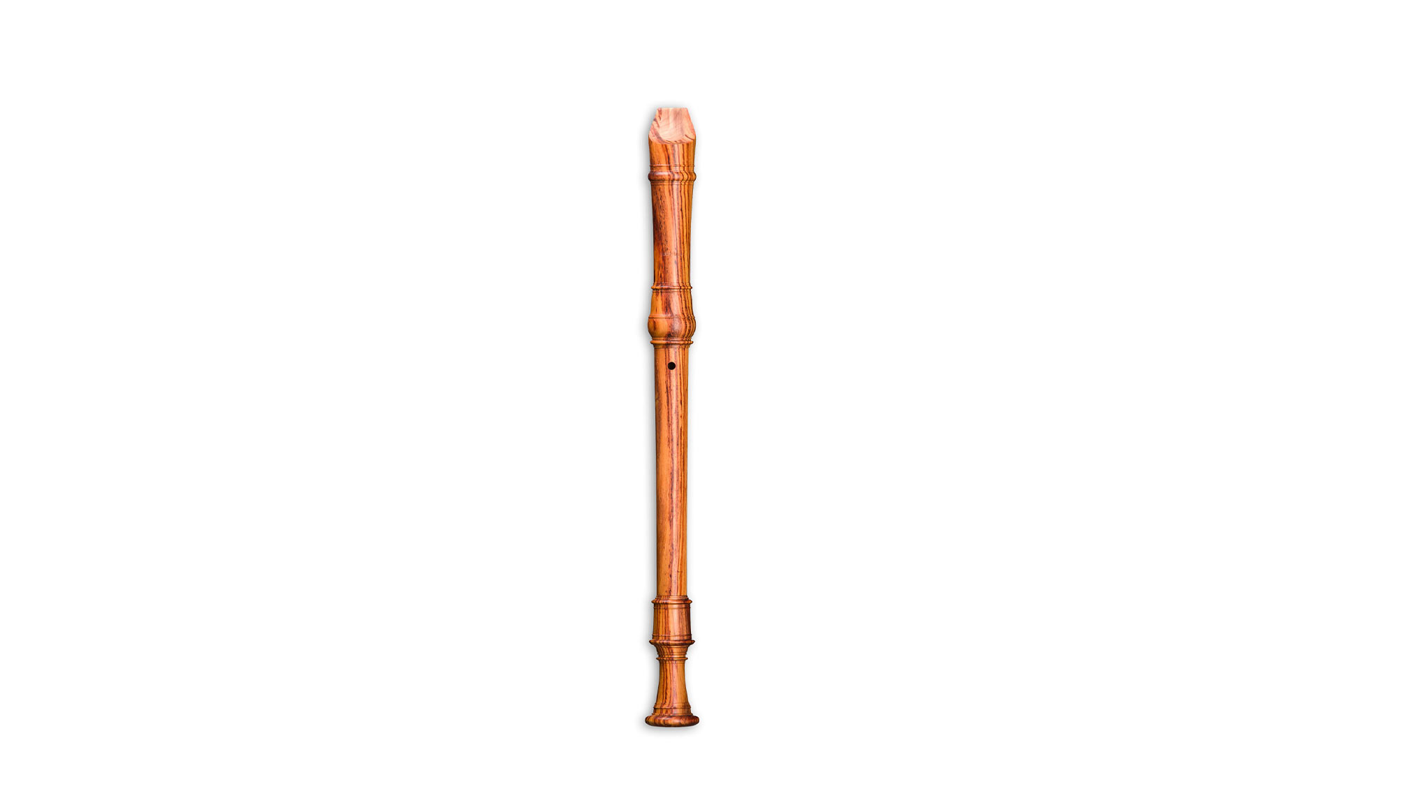 Mollenhauer, "Denner", alto in f', baroque double hole, Tulipwood