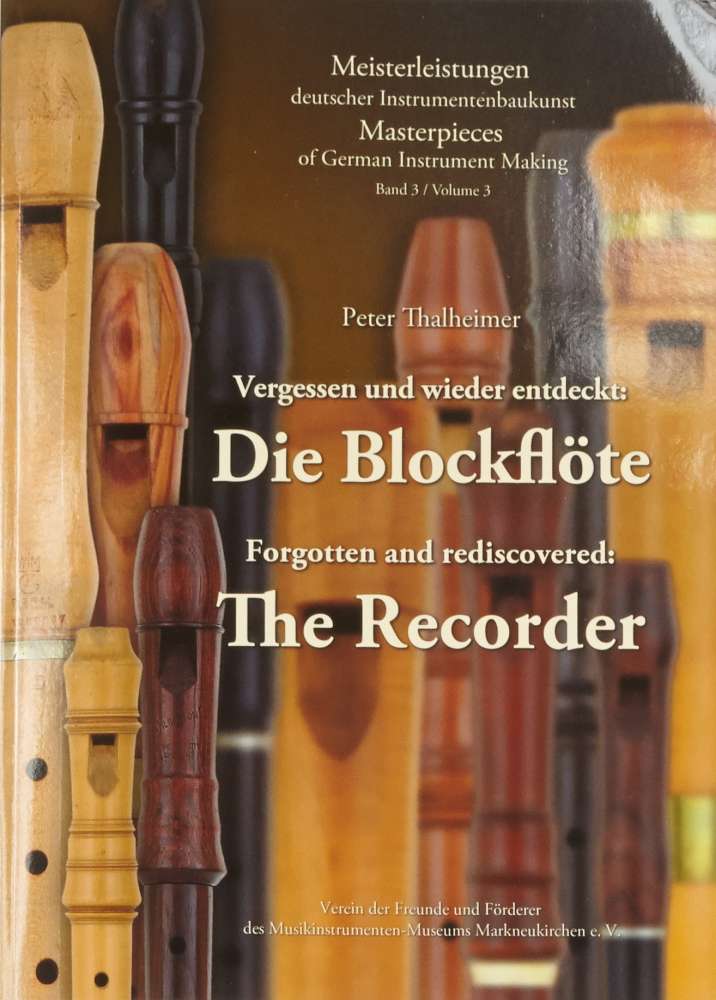Buch: Die Blockflöte, Peter Thalheimer