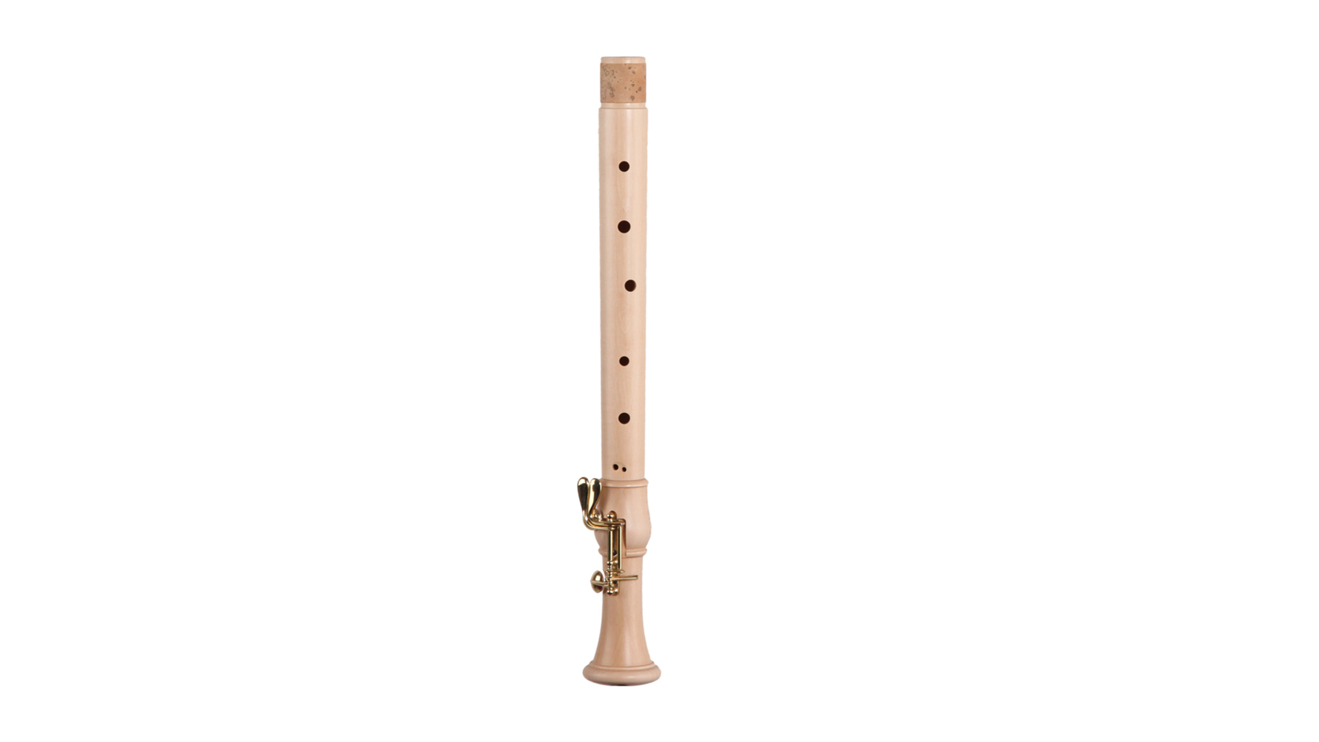 Moeck, "Flauto Rondo", tenor in c', baroque double hole, with double key, maple