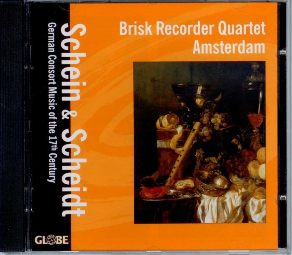 CD: Brisk Recorder Quartet Amsterdam - Schein & Scheidt