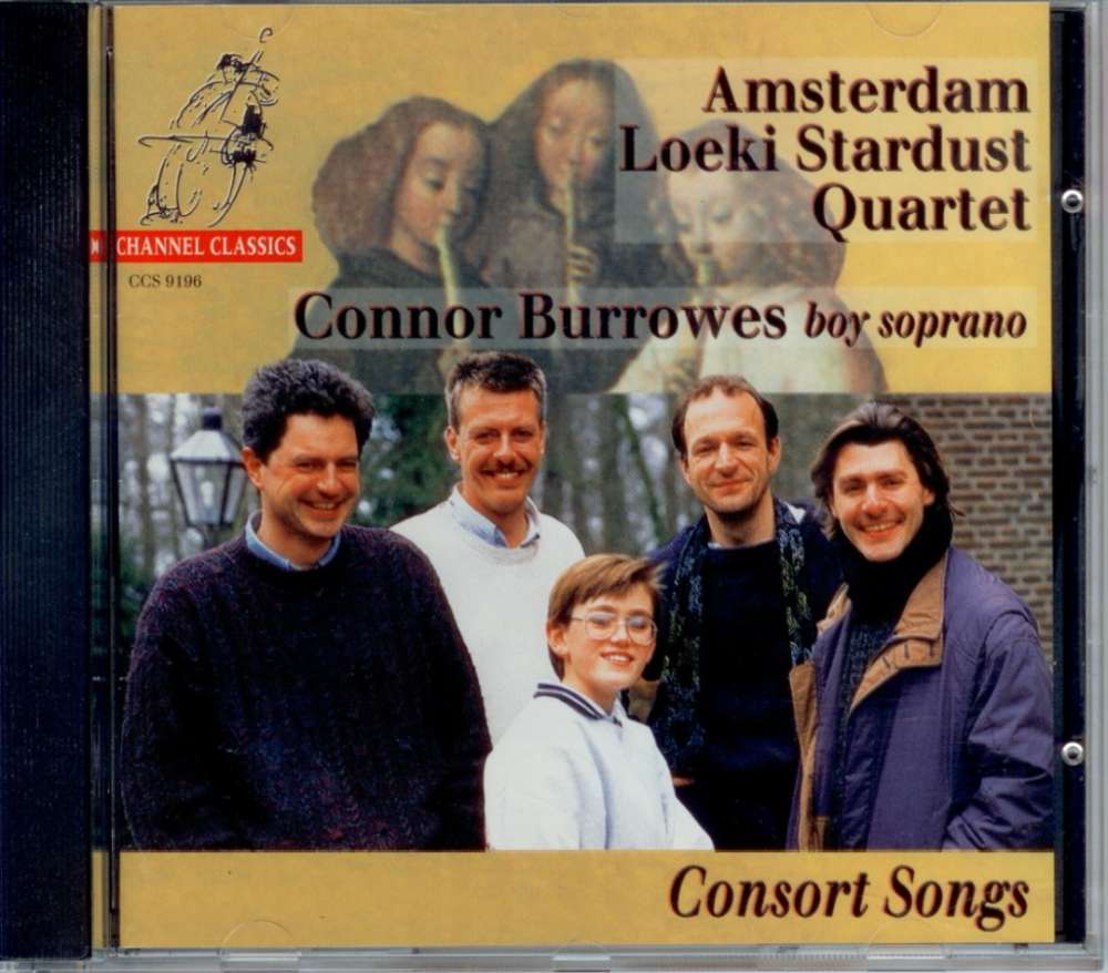 CD: Amsterdam Loeki Stardust Quartet - Connor Burrowes, Boy Soprano