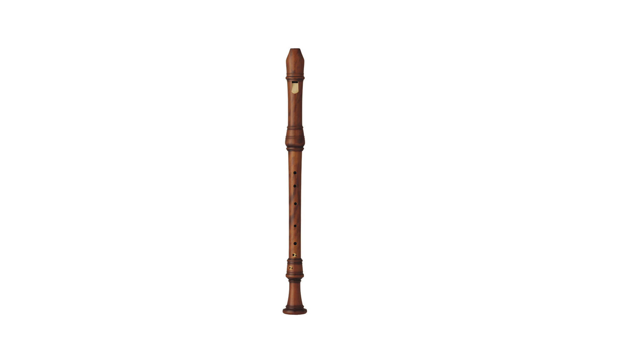 Takeyama, "Takeyamamodell", Voice Flute in d´, barock Doppelloch, 415 Hz, Brasi. Buchs gebeizt