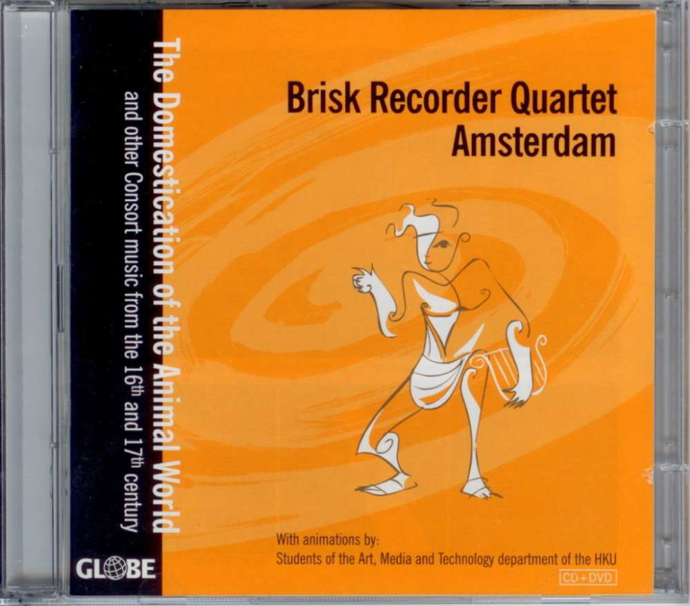 CD: Brisk Recorder Quartet Amsterdam - Domestication of the Animal World